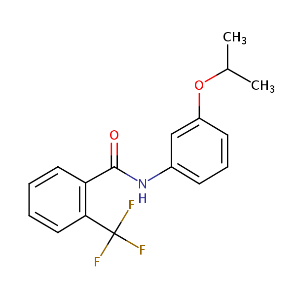 Flutolanil structural formula