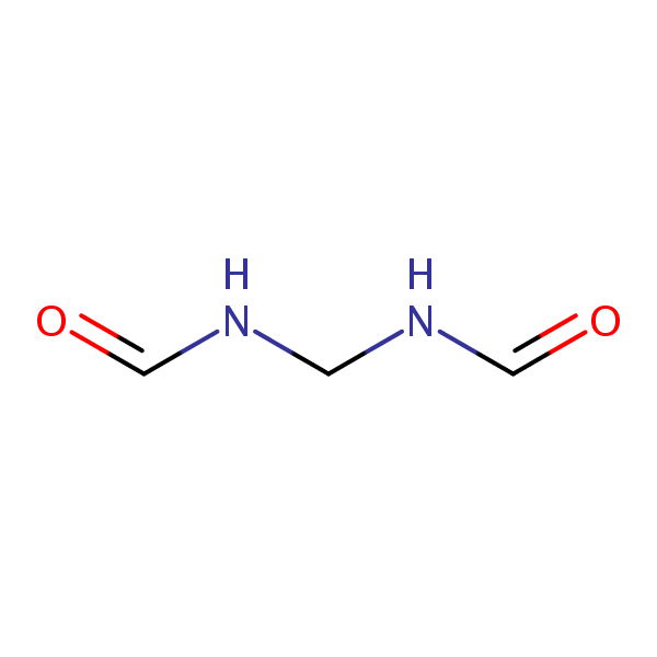 Formamide, N,N’-methylenebis- structural formula