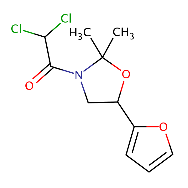 Furilazole structural formula