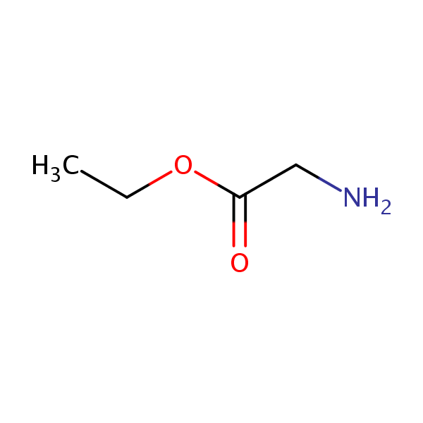 Glycine ethyl ester structural formula