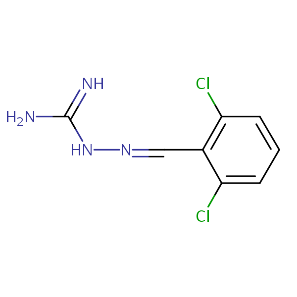 Guanabenz structural formula