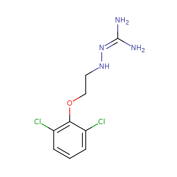 Guanoclor structural formula