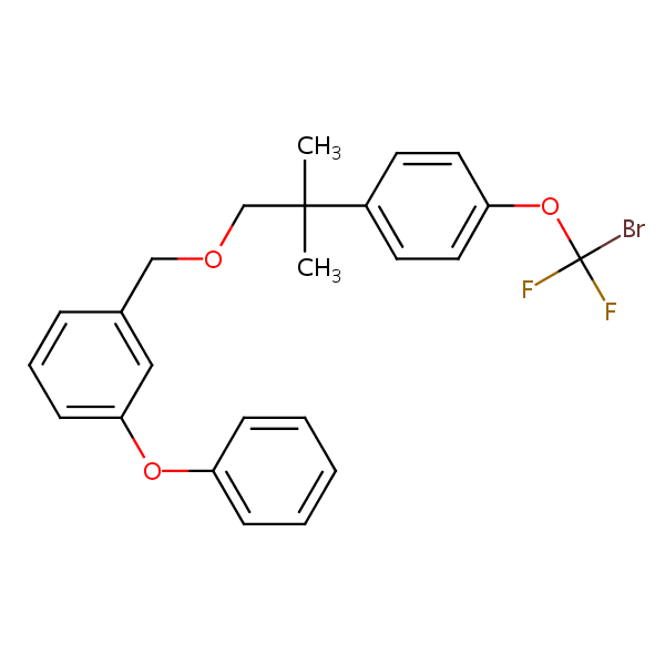 Halfenprox structural formula