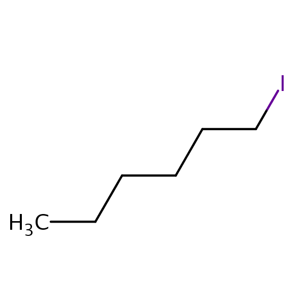 Hexane,1-iodo- structural formula