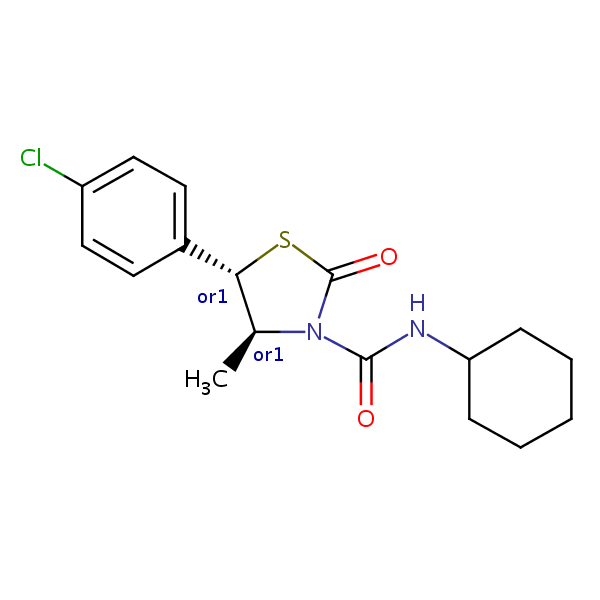 Hexythiazox structural formula