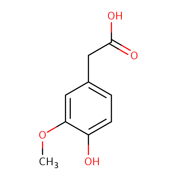Homovanillic Acid structural formula