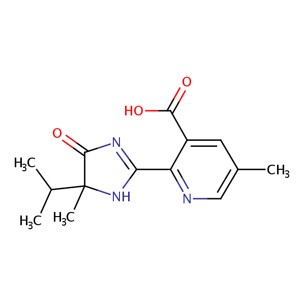 Imazapic structural formula