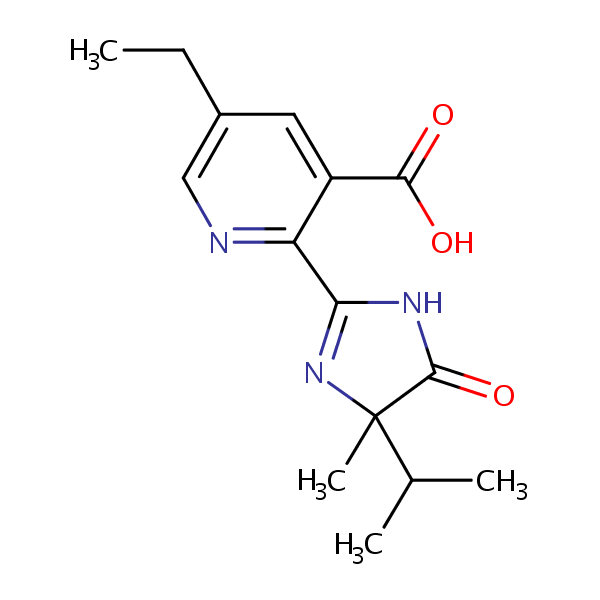 Imazethapyr structural formula