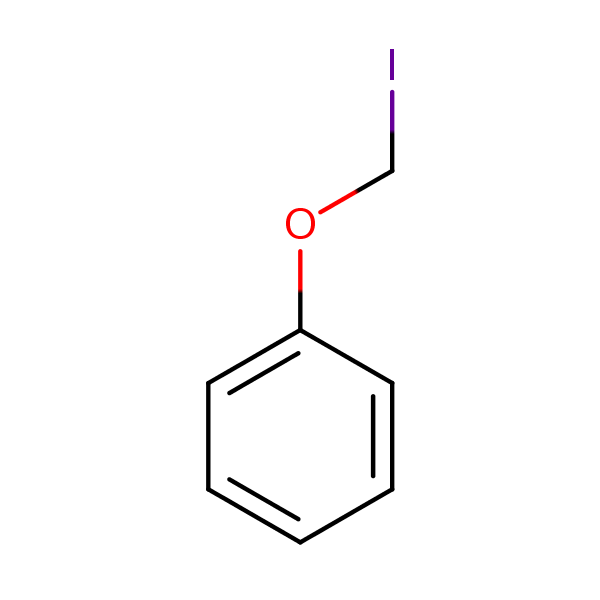 Iodoanisole structural formula