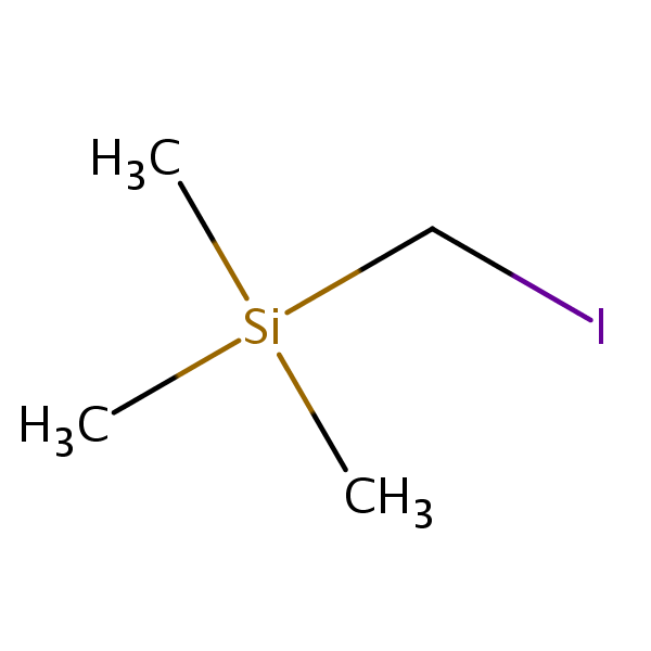 (Iodomethyl)trimethylsilane structural formula