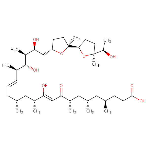 Ionomycin structural formula