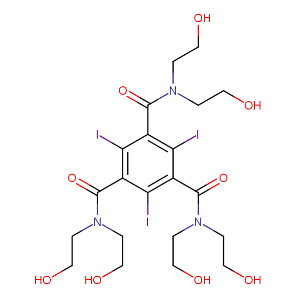 Iosimide structural formula