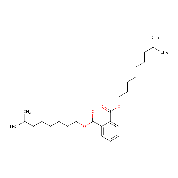 Isodecyl isononyl phthalate structural formula