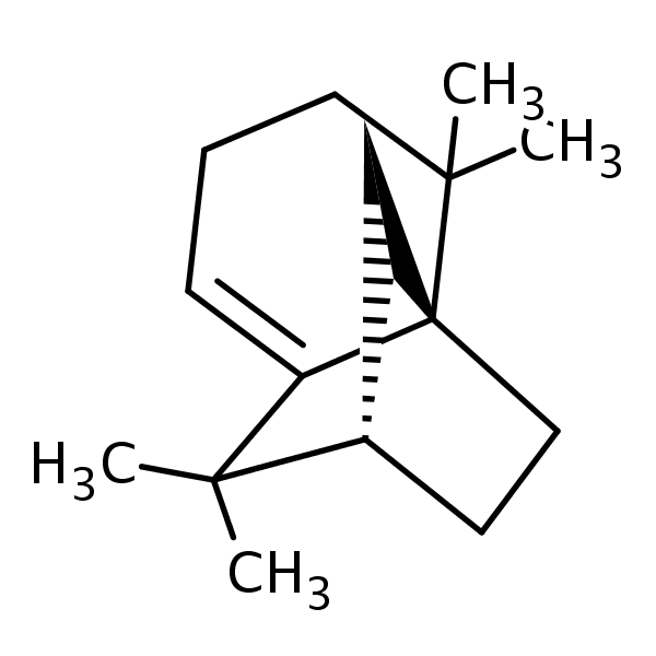 (-)-Isolongifolene structural formula