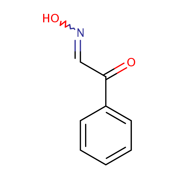 Isonitrosoacetophenone structural formula