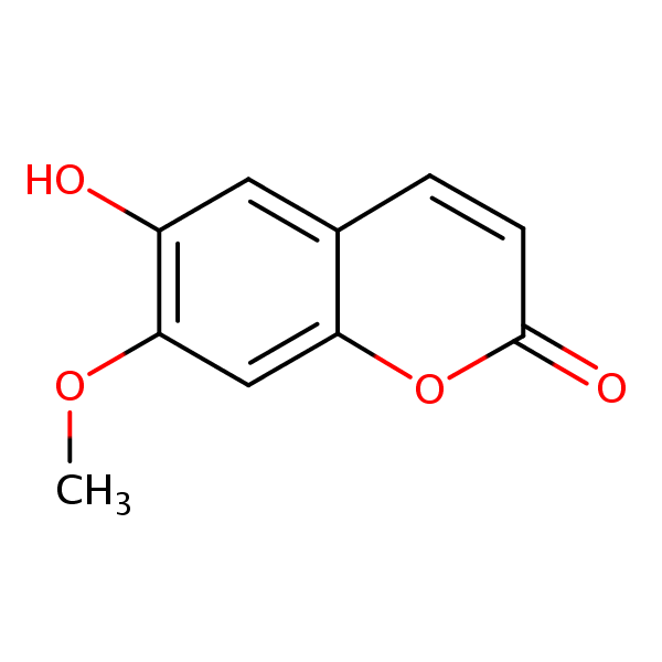 Isoscopoletin structural formula