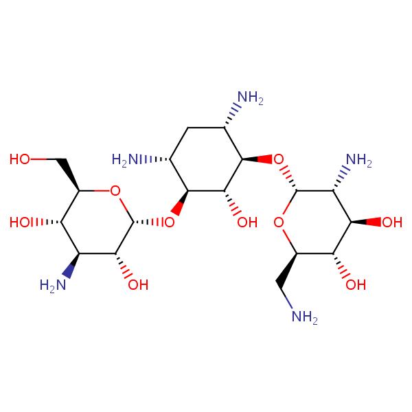 Kanamycin B structural formula