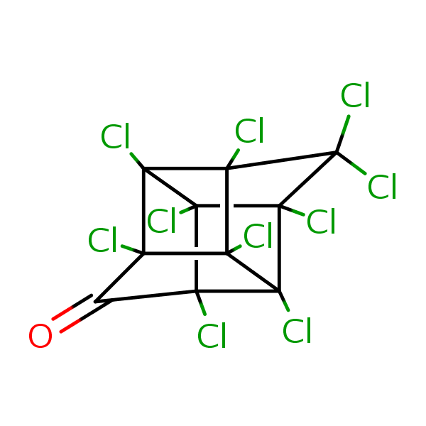Kepone structural formula