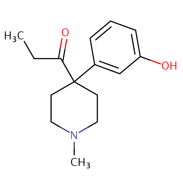 Ketobemidone structural formula