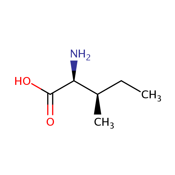 L-Alloisoleucine structural formula