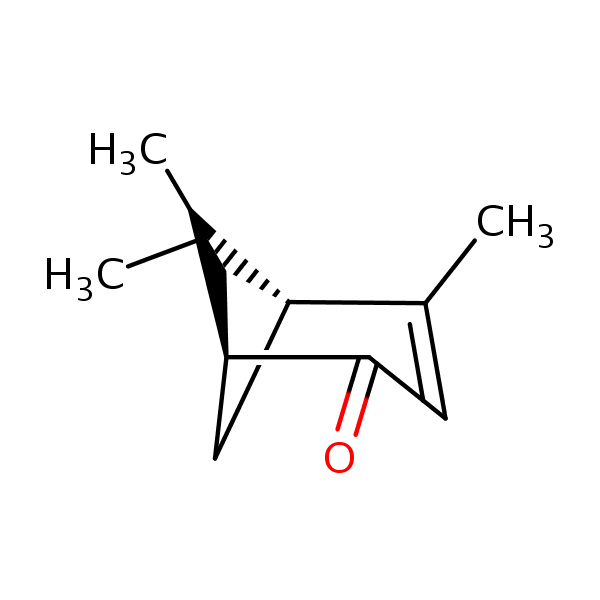 L-Verbenone structural formula