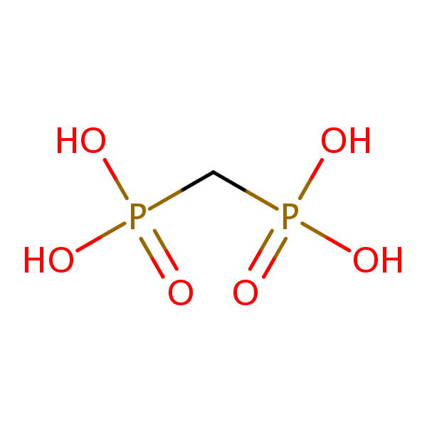 Medronic acid structural formula