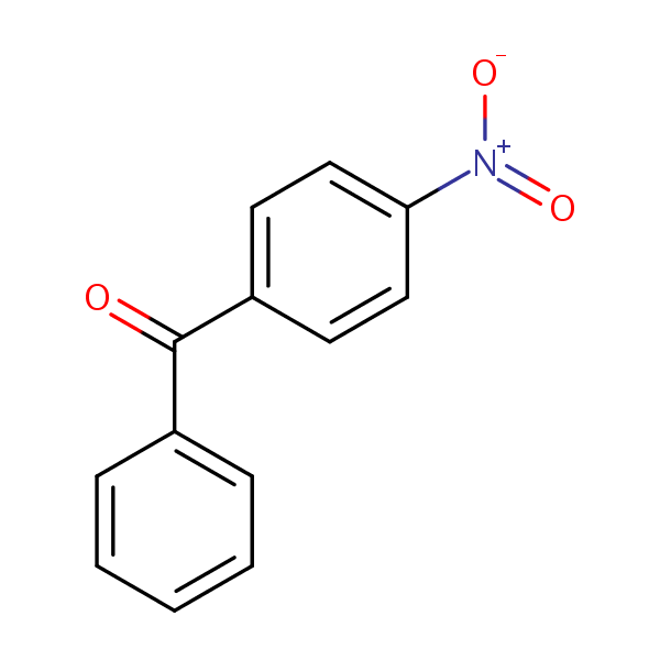 Methanone, (4-nitrophenyl)phenyl- structural formula