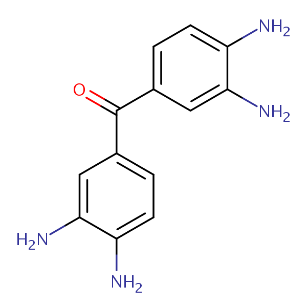 Methanone, bis(3,4-diaminophenyl)- structural formula