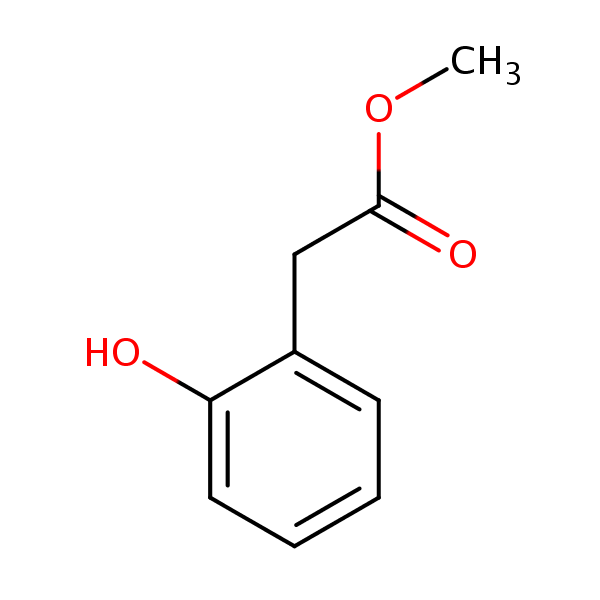 Methyl (2-hydroxyphenyl)acetate structural formula