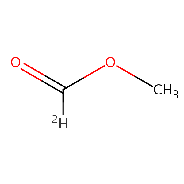 Methyl (2H)formate structural formula