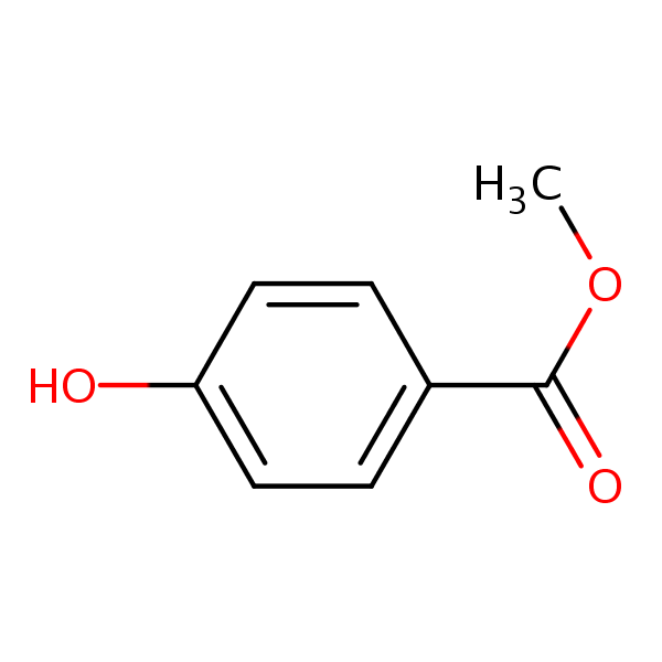 Methyl Paraben structural formula