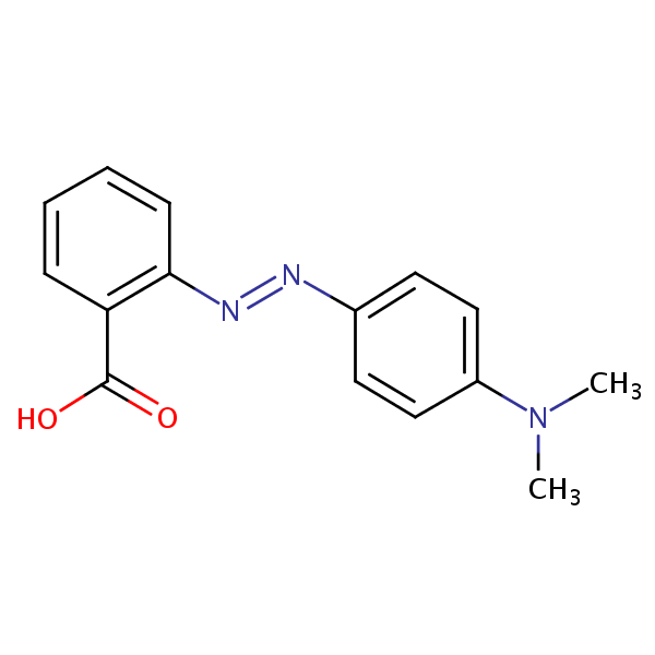 Methyl Red structural formula