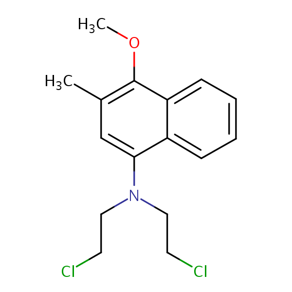 Mitoclomine structural formula