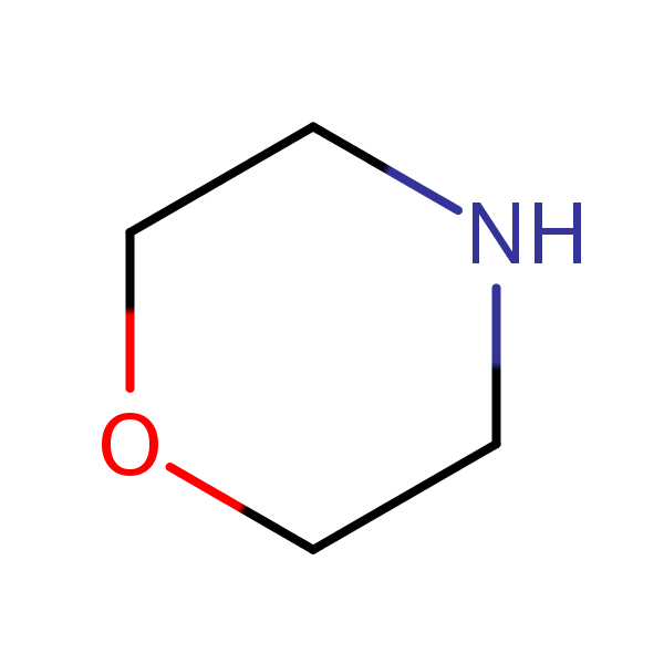 Morpholine structural formula