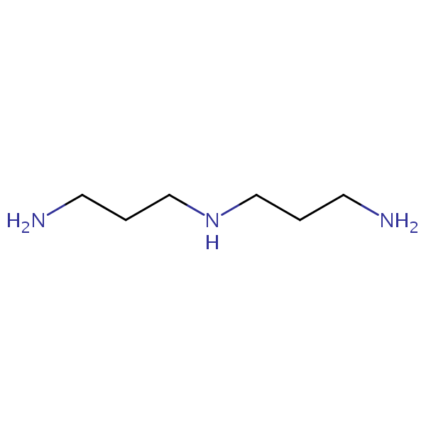 N-(3-Aminopropyl)-1,3-propanediamine structural formula