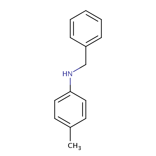 N-Benzyl-4-toluidine structural formula