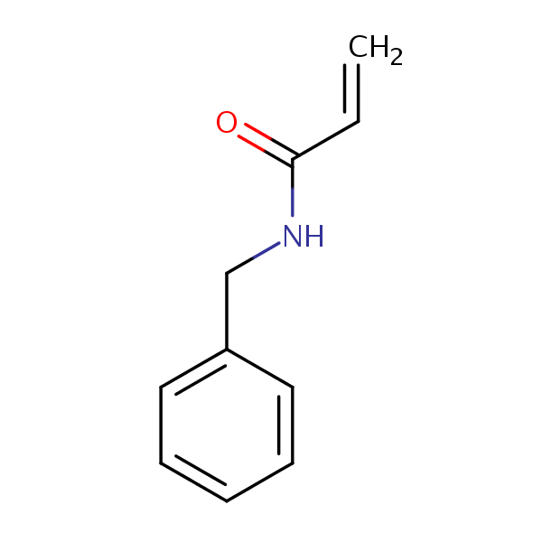 N-Benzylacrylamide structural formula