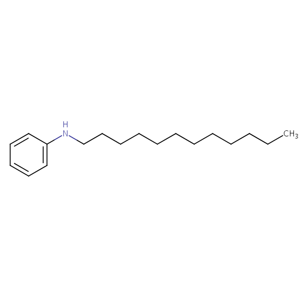 N-Dodecylaniline structural formula