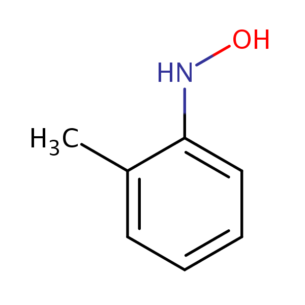 N-Hydroxy-2-toluidine structural formula