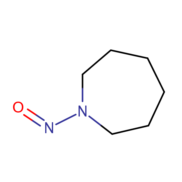 N-Nitrosohexamethyleneimine structural formula