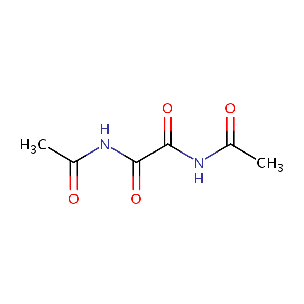 N,N’-Diacetyloxamide structural formula