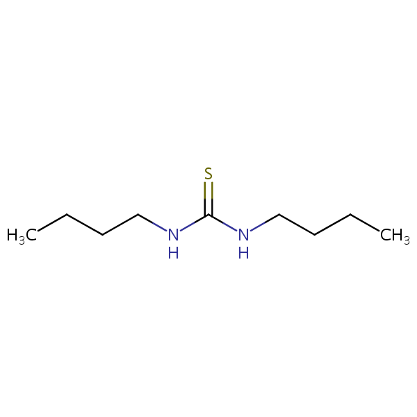 N,N’-Dibutylthiourea structural formula