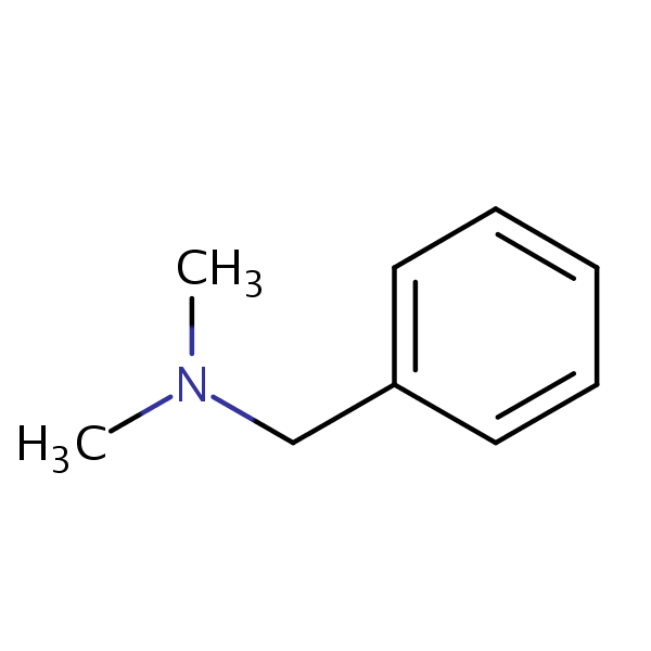 N,N-Dimethylbenzylamine structural formula