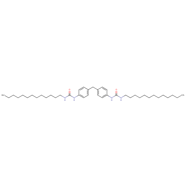 N,N’’-(Methylenedi-4,1-phenylene)bis[N’-tridecylurea] structural formula