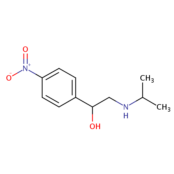 Nifenalol structural formula