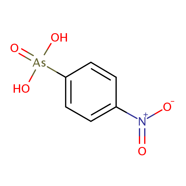 Nitarsone structural formula