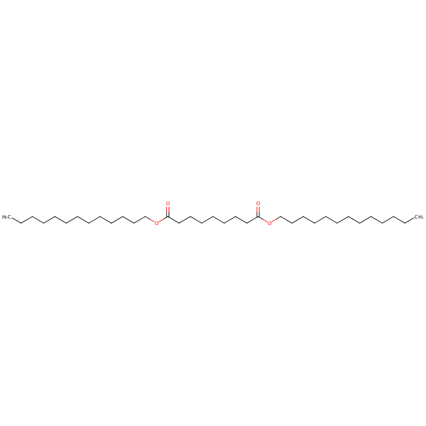 Nonanedioic acid, ditridecyl ester structural formula