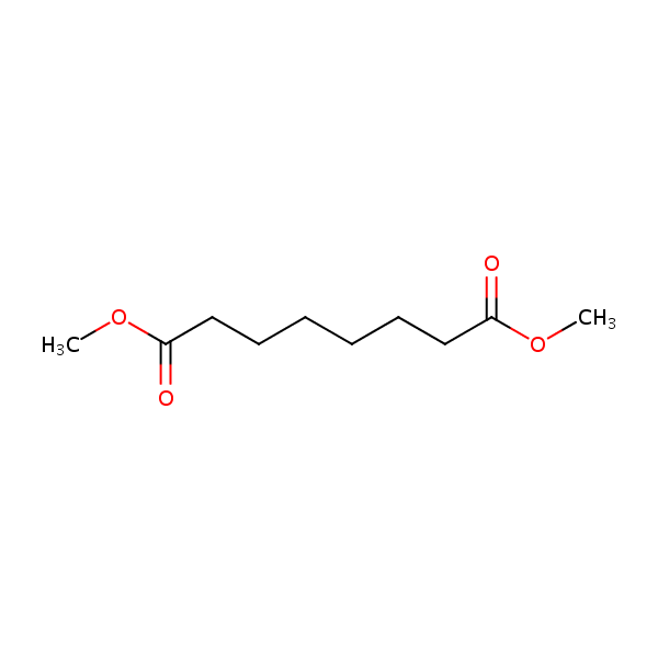 Octanedioic acid, dimethyl ester structural formula