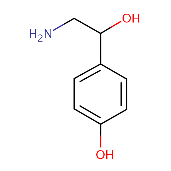 Octopamine structural formula