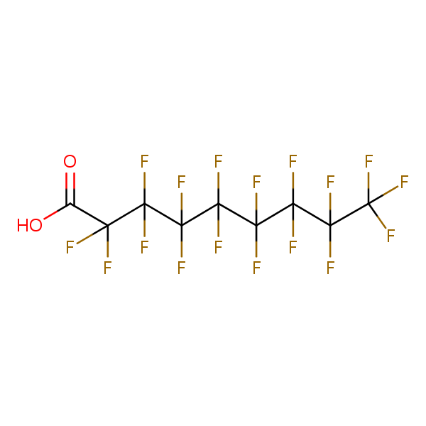 PFNA structural formula